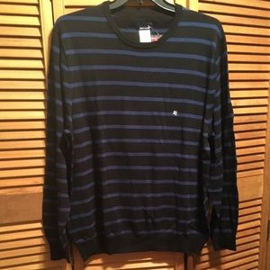 Basic Edition Navy & Light Blue Sweater